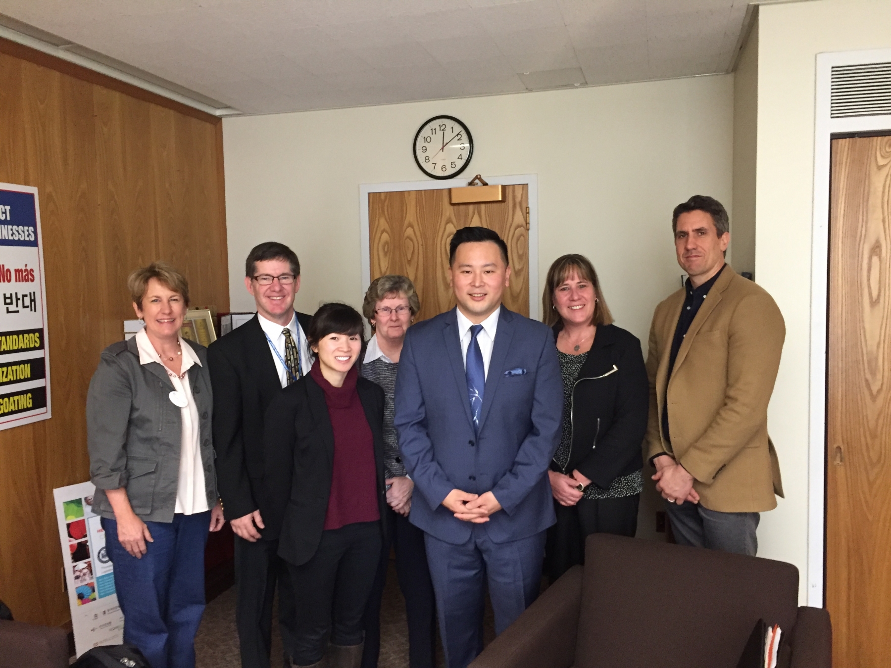 Adult Literacy Advocates meet with NYS Assemblymember Ron Kim, a champion of literacy funding